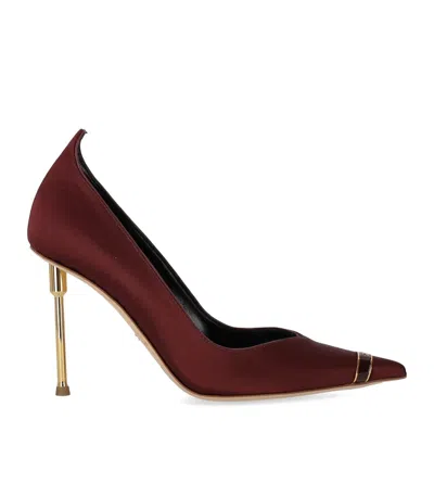 Elisabetta Franchi Pumps With Sculpted Heels In Multi
