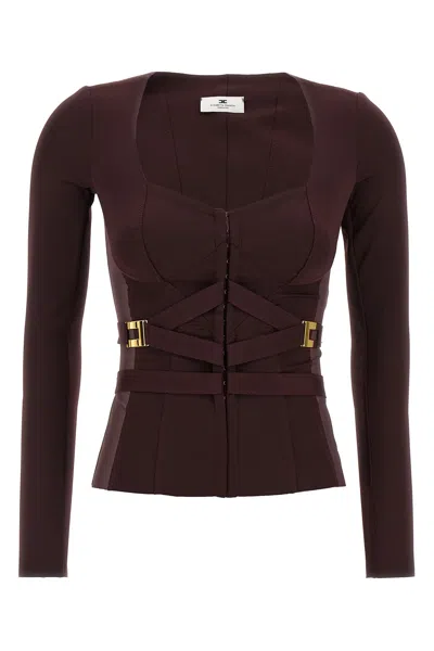 ELISABETTA FRANCHI BUSTIER BLAZER