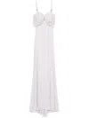 Elisabetta Franchi Bustier-style Gown In 粉色