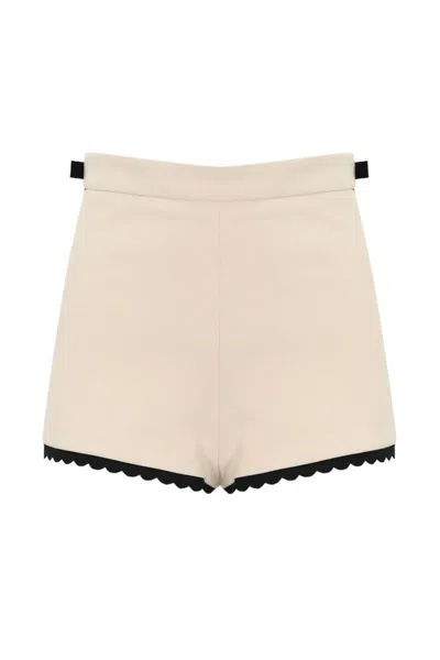 ELISABETTA FRANCHI ELISABETTA FRANCHI BUTTER BLACK SHORTS