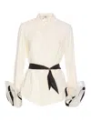 ELISABETTA FRANCHI BUTTER SHIRT