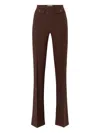 Elisabetta Franchi Flared Leg Trousers Gold-tone Buttons