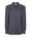Elisabetta Franchi Button-down Shirt In Black