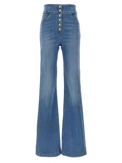 Elisabetta Franchi Button Jeans