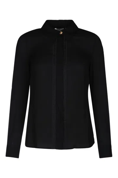 ELISABETTA FRANCHI CAMICIA DETTAGLIO LOGO