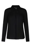 Elisabetta Franchi Shirt With Logo Detail In Black