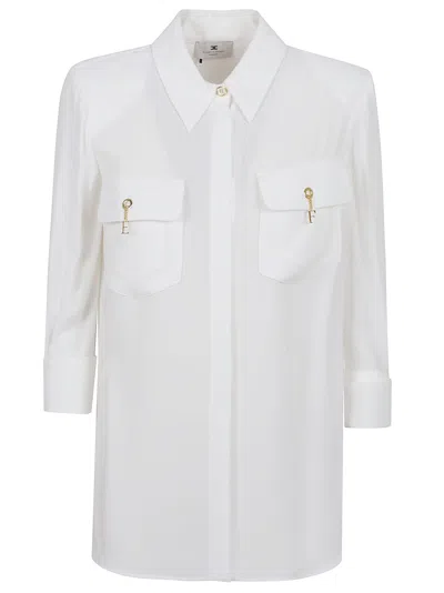 Elisabetta Franchi Camicia In White