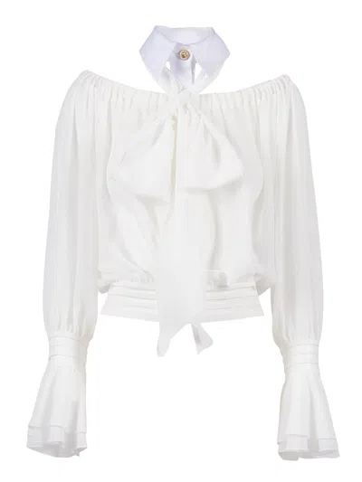 Elisabetta Franchi Camicia In White