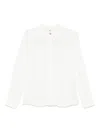 Elisabetta Franchi White Georgette Viscose Shirt In White