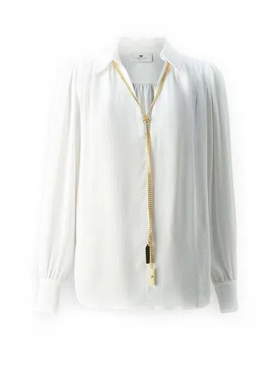 Elisabetta Franchi Shirt In White