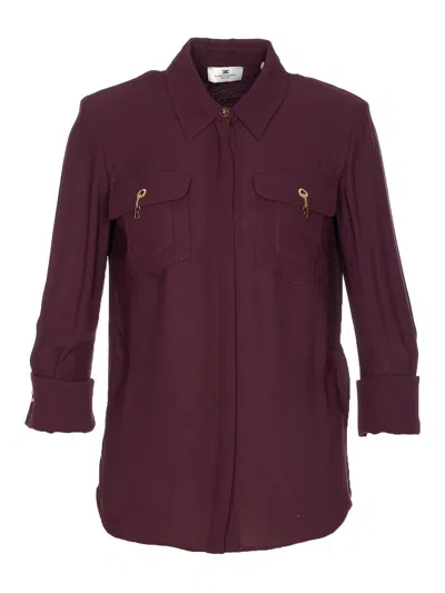 ELISABETTA FRANCHI CAMISA - ROJO