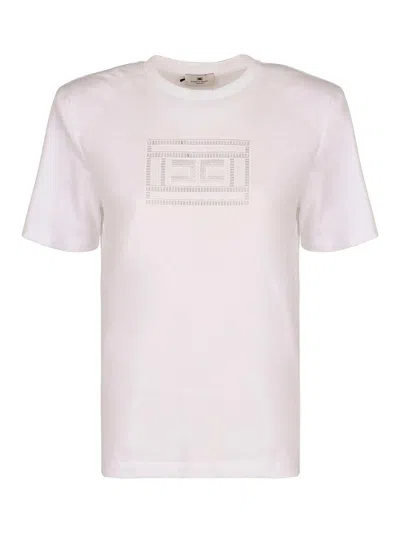 Elisabetta Franchi T-shirt In Blanco