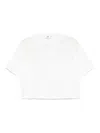 Elisabetta Franchi T Shirt With Embroidery In White