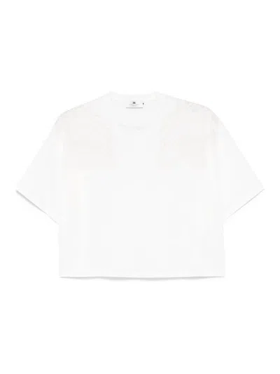 ELISABETTA FRANCHI CAMISETA - BLANCO