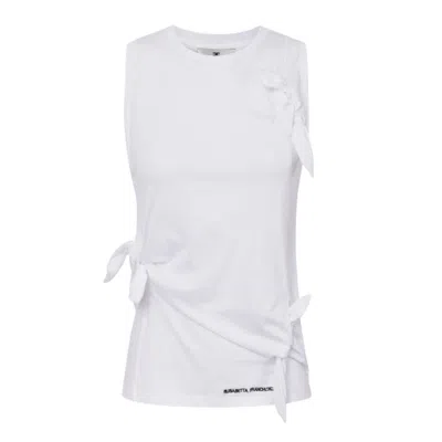 Elisabetta Franchi Canoes And Top Woman  - Black - White