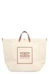Elisabetta Franchi Canvas Tote Bag
