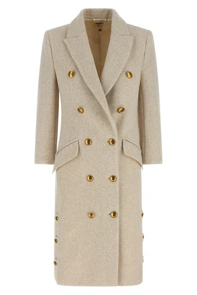 ELISABETTA FRANCHI DOUBLE-BREASTED COAT