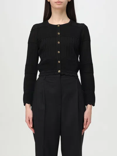 ELISABETTA FRANCHI CARDIGAN ELISABETTA FRANCHI WOMAN COLOR BLACK,G64344002