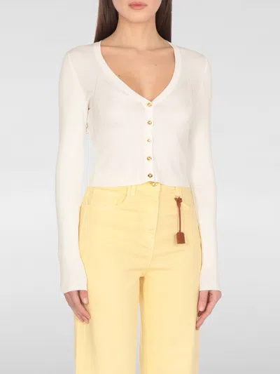 Elisabetta Franchi Cardigan  Woman Color Ivory
