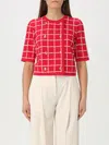 Elisabetta Franchi Cardigan  Woman Color Red