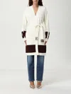 Elisabetta Franchi Cardigan  Woman Color White
