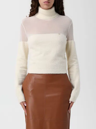 Elisabetta Franchi Cardigan  Woman Color White In Multi