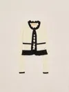Elisabetta Franchi Cardigan Tricot Cardigan In White