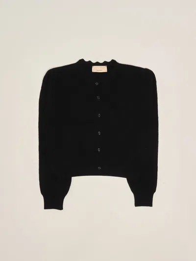 Elisabetta Franchi Kids' Cardigan Tricot Cardigan In Black