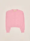 Elisabetta Franchi Cardigan Tricot Cardigan In Pink