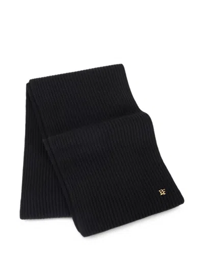 Elisabetta Franchi Cashmere Scarf In Black