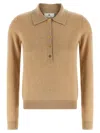 Elisabetta Franchi Cashmere Sweater Sweaters And Cardigans Beige In Nude