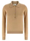 Elisabetta Franchi Cashmere Sweater Sweaters And Cardigans Beige In Nude