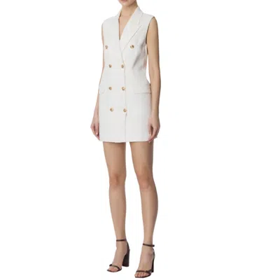 ELISABETTA FRANCHI CASUAL WOMAN CLOTHES ELISABETTA FRANCHI - DRESS - IVORY