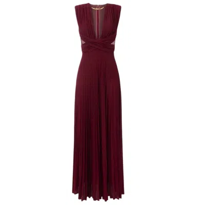 ELISABETTA FRANCHI CASUAL WOMAN CLOTHES ELISABETTA FRANCHI - DRESS - RED