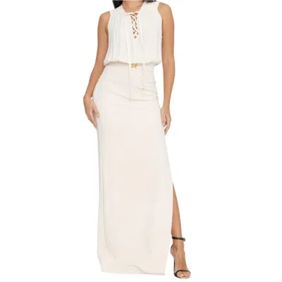 Elisabetta Franchi Casual Woman Clothes  - Dress - White