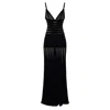 Elisabetta Franchi Casual Woman Clothes  - Knitted Dress - Black