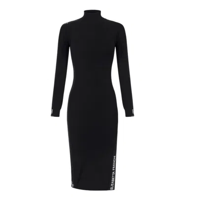 ELISABETTA FRANCHI CASUAL WOMAN CLOTHES ELISABETTA FRANCHI - KNITTED DRESS - MULTICOLOR