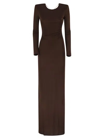 ELISABETTA FRANCHI CHAIN DRESS