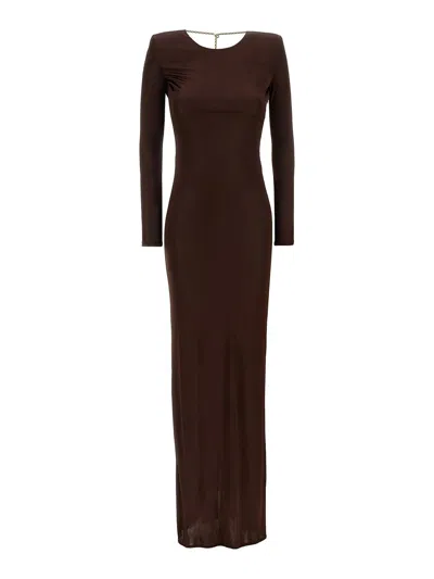 ELISABETTA FRANCHI CHAIN DRESS