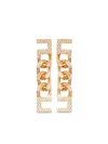 Elisabetta Franchi Earrings In Gold