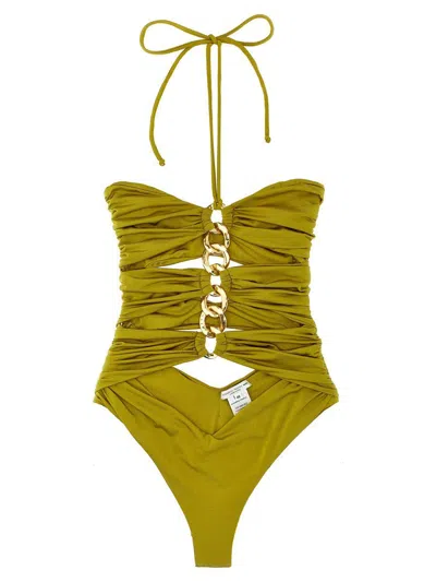 ELISABETTA FRANCHI ELISABETTA FRANCHI CHAIN ONE-PIECE SWIMSUIT