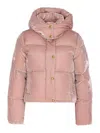 Elisabetta Franchi Tailored Jacket With Structured Shoulders In Pink