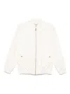 Elisabetta Franchi Bomber Jacket In Cream