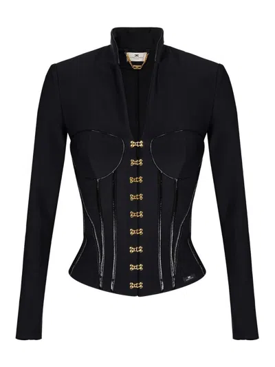 ELISABETTA FRANCHI CHAQUETA CASUAL - NEGRO