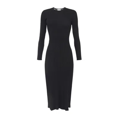 Elisabetta Franchi Chic Mini Dress For Women - Spring/summer 2025 In Black