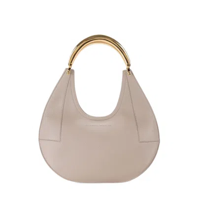 Elisabetta Franchi Chic Mini Handbag In Gray