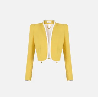 Elisabetta Franchi Chic Mini Jacket For Ss26