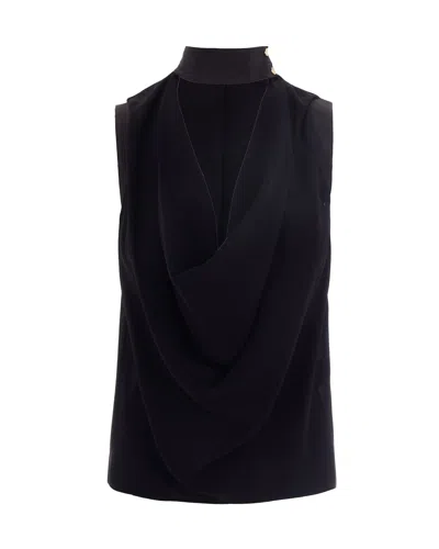 Elisabetta Franchi Chic Mini Shirt For Women In Blue