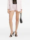 Elisabetta Franchi Clasp Tailored Shorts In Pink