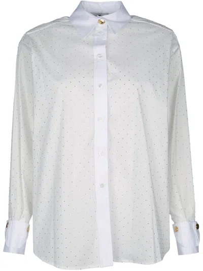 Elisabetta Franchi Classic Comfortable Shirts Collection In White